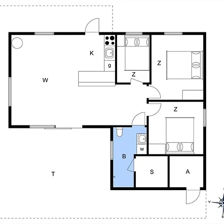 Bv338-blavand-sandtoftevej-15 Casa de Férias *
